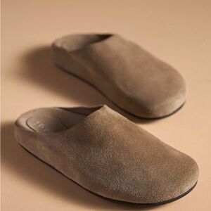 Jeffrey Campbell Tan Mule Slides